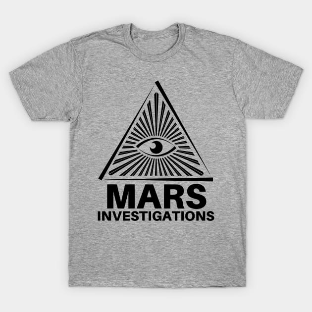 Mars Investigations Logo Re-brand Veronica Mars T-Shirt by Annalaven